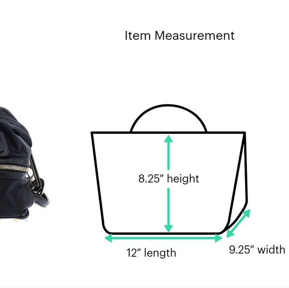 Caraa Studio Bag Small in Black Leather - Gold Hardware - Picture 3 of 10